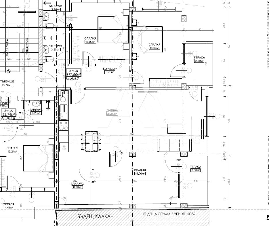 Четиристаен апартамент – комплекс M&G S.M.2 - 0
