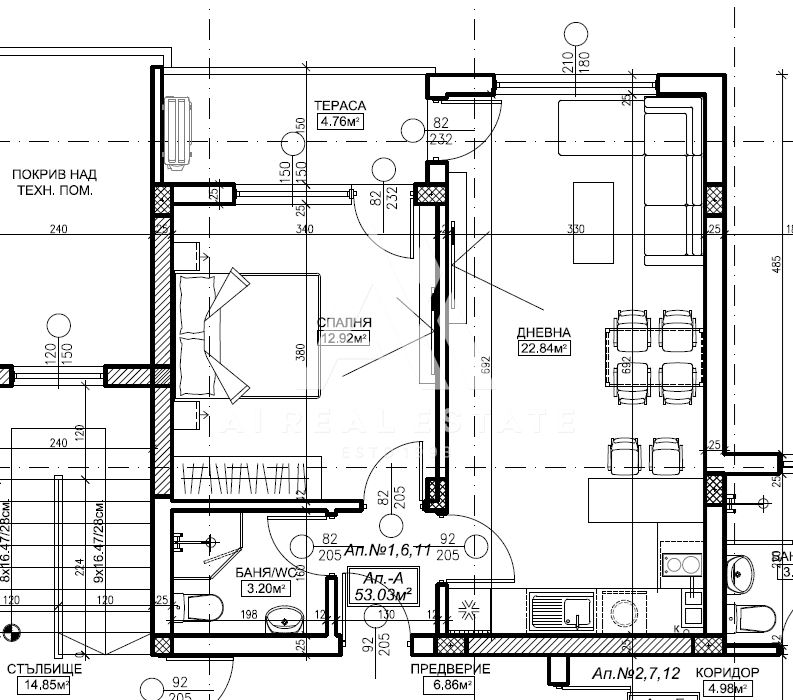 Двустаен апартамент – Жилищна сграда "M&G - S.M.4", Плевен - 0