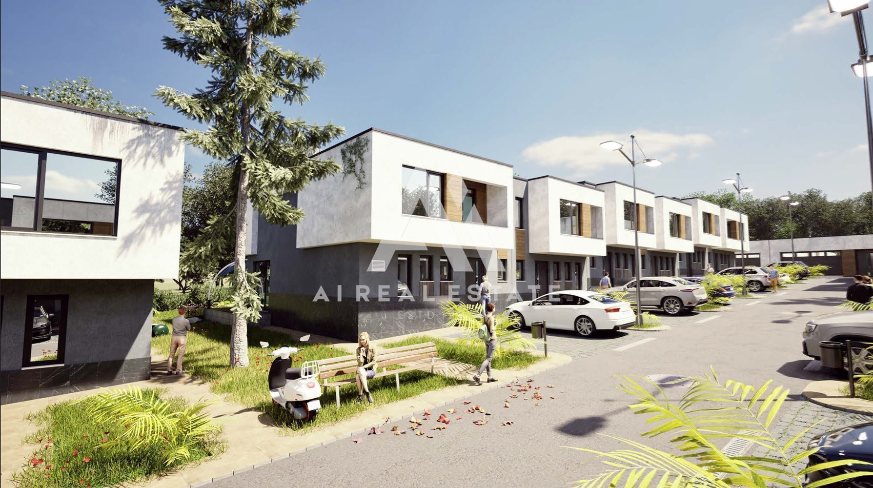 Едноетажна къща с двоен гараж в комплекс "Свети Сава" - 0