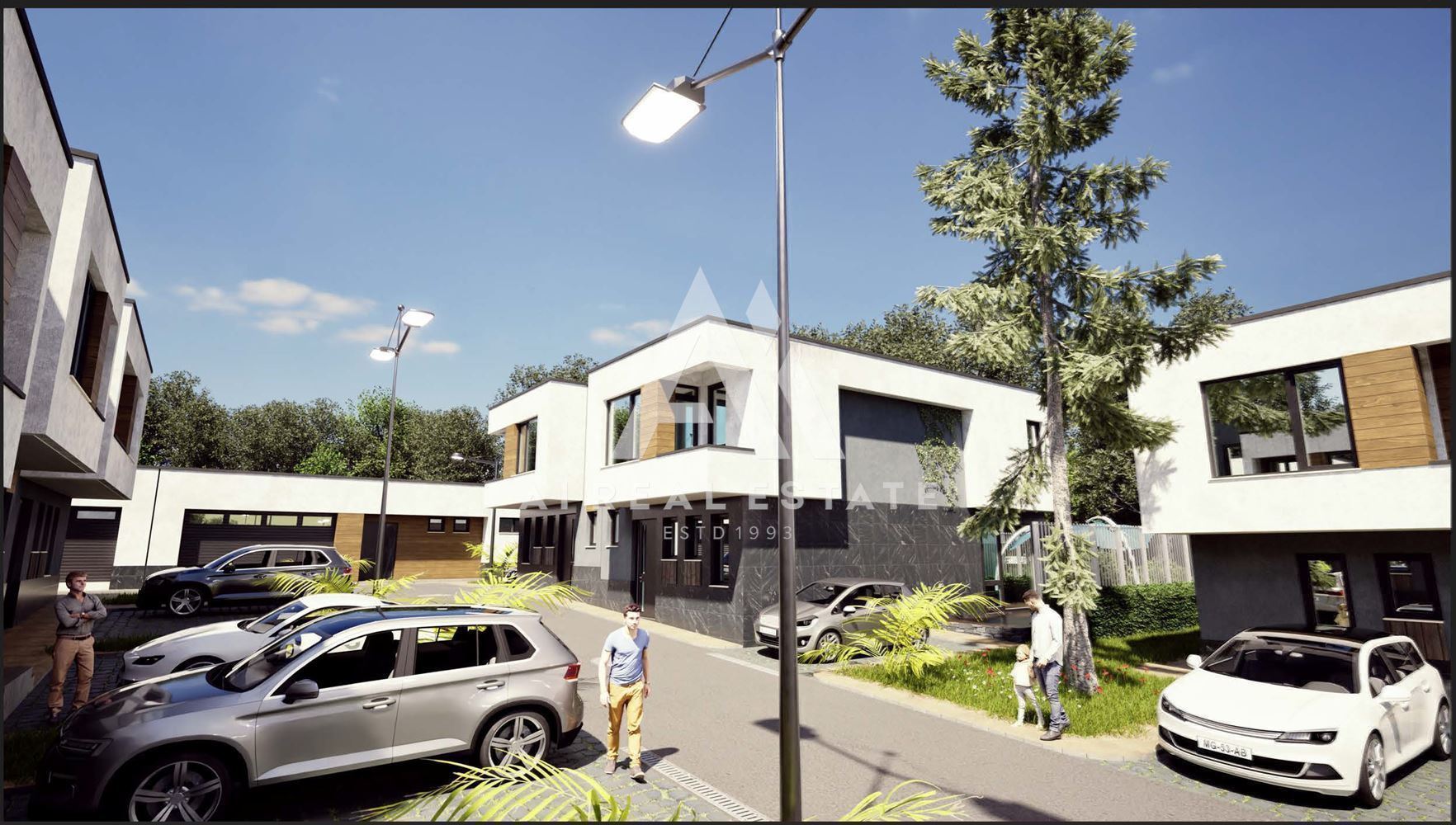 Едноетажна къща с двоен гараж в комплекс "Свети Сава" - 0