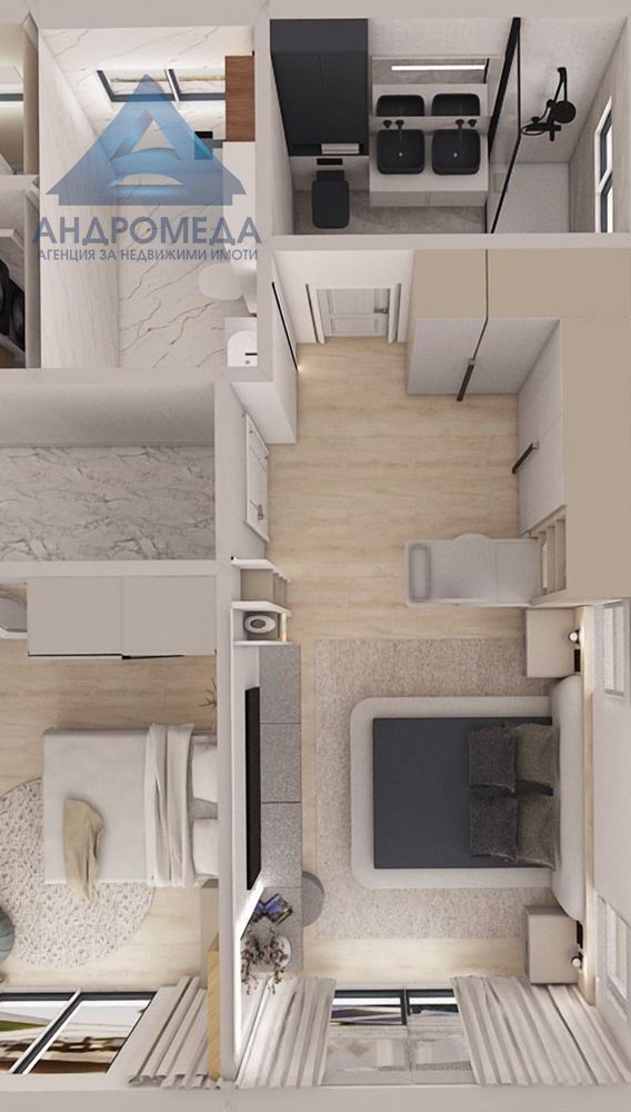 Нова къща с двоен гараж и двор гр.Плевен, ул.Трите бора - АКТ 14 ! - 0