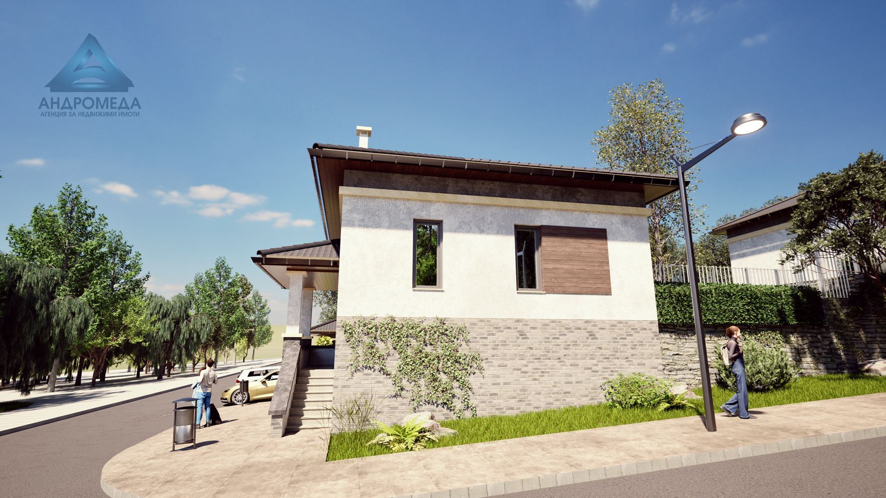 Нова къща с двоен гараж и двор гр.Плевен, ул.Трите бора - АКТ 14 ! - 0