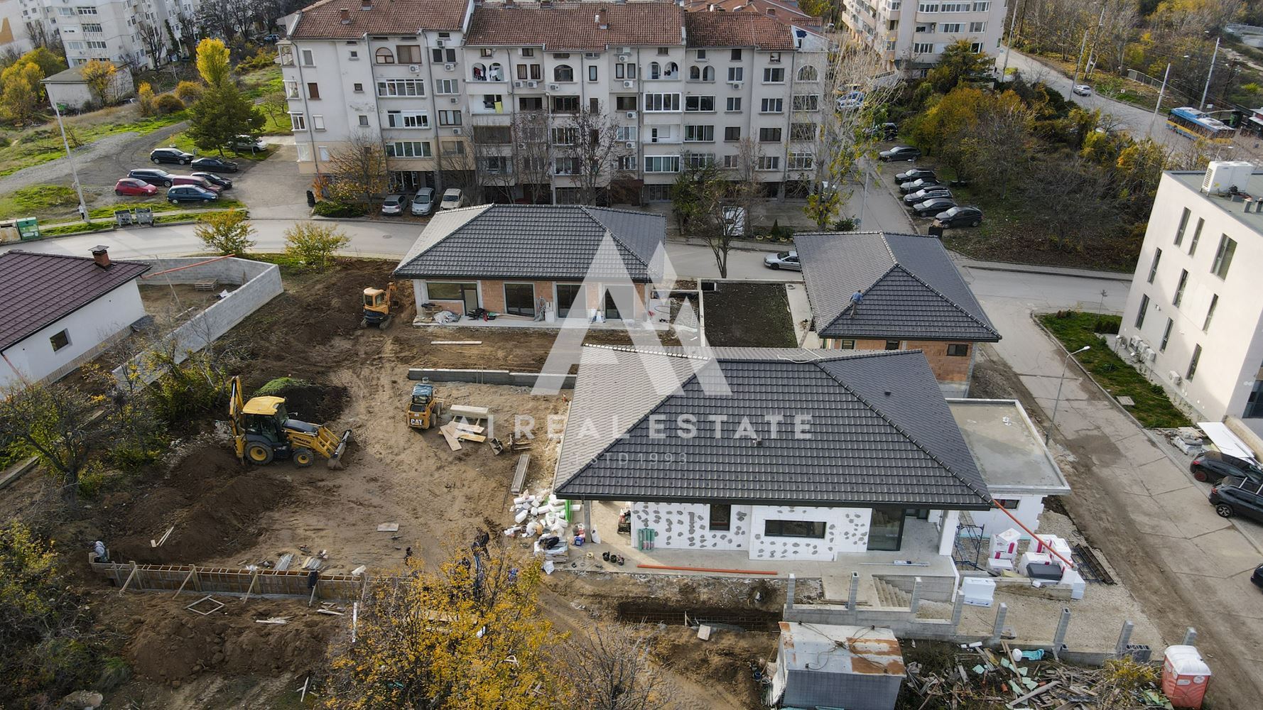 Нова къща с двоен гараж и двор гр.Плевен, ул.Трите бора - АКТ 14 ! - 0