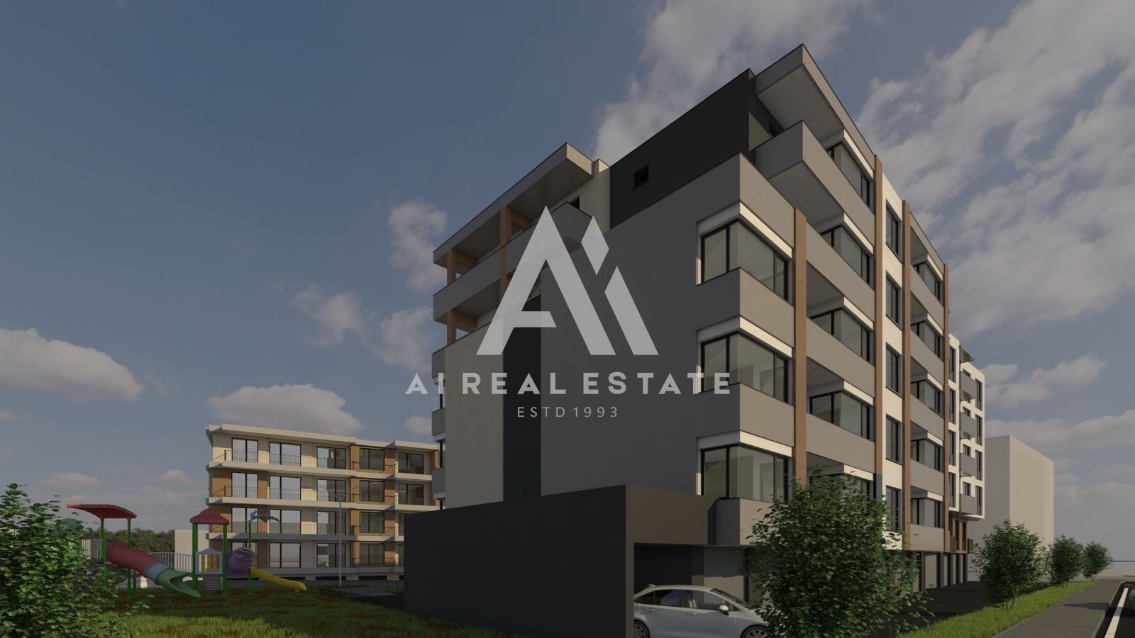 Двустаен апартамент (2-ри етаж) в нова жилищна сграда „M&G - S.M.4“ – Плевен - 0