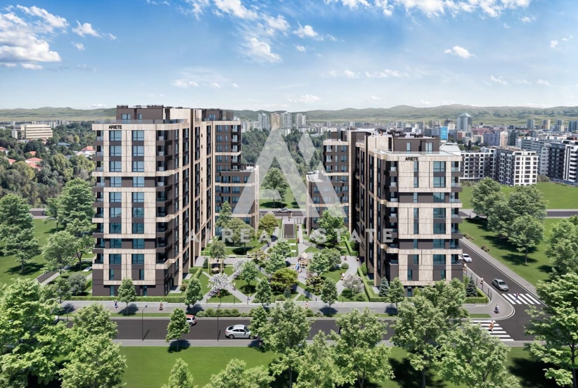 Тристаен апартамент в модерна жилищна сграда с луксозни общи части, гледка към Витоша и богато озеленена паркова среда! - 0