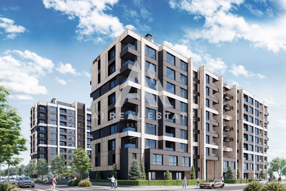 Тристаен апартамент в модерна жилищна сграда с луксозни общи части, гледка към Витоша и богато озеленена паркова среда! - 0