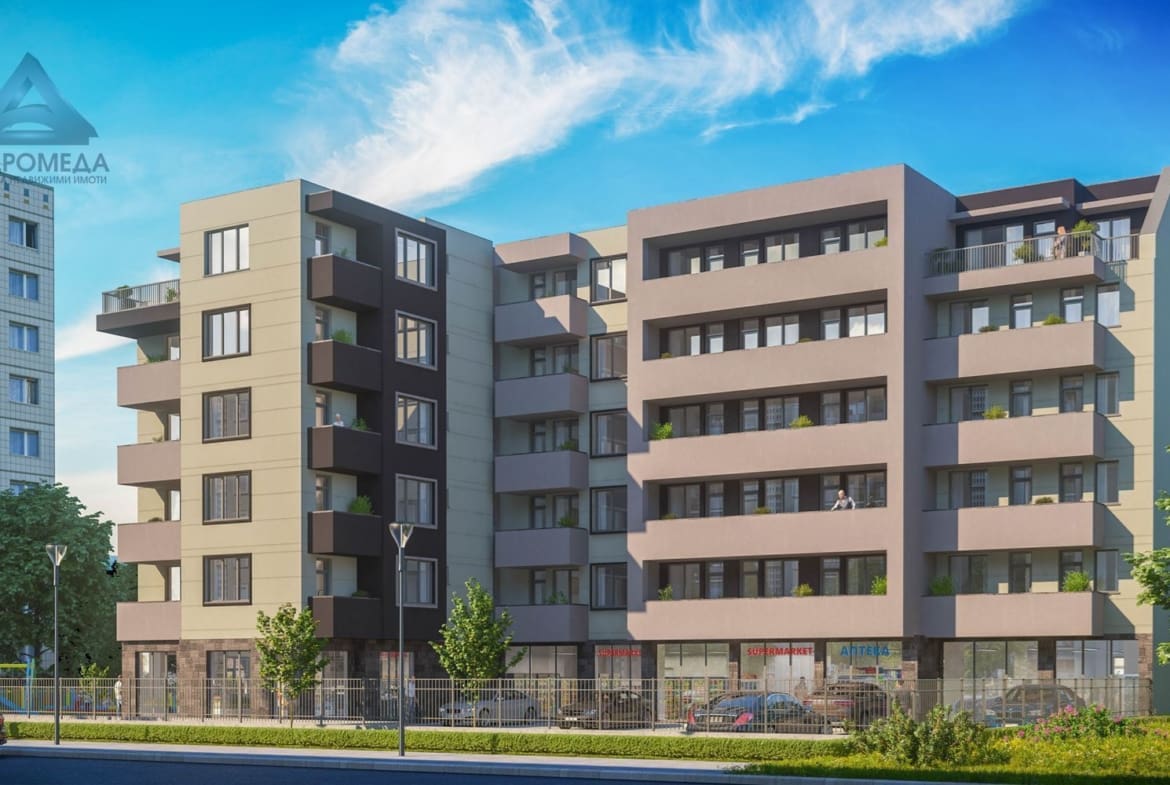 Тристаен в сграда Хармония - ж.к.Сторгозия с акт14! - 0