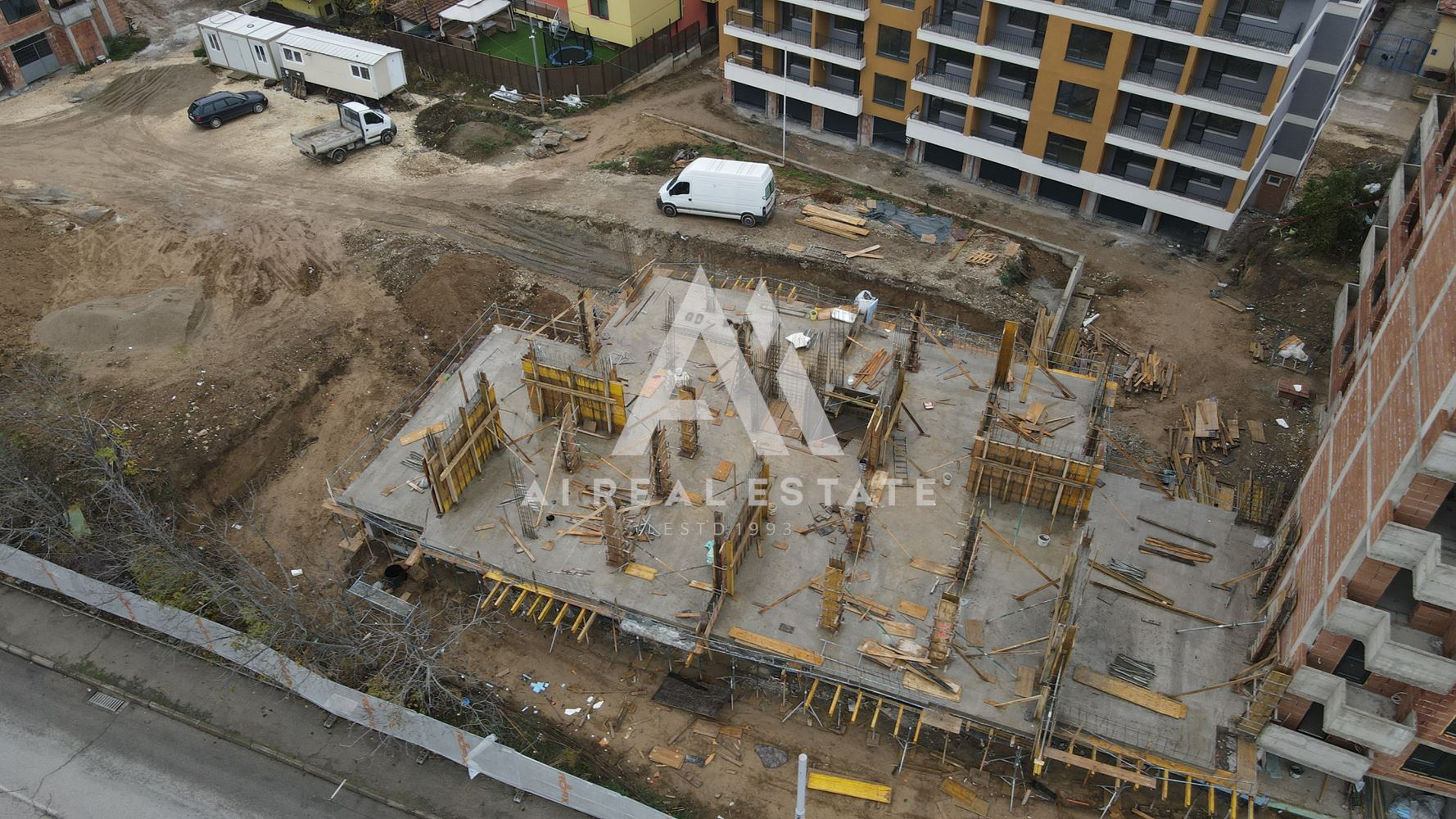 Двустаен апартамент (2-ри етаж) в нова жилищна сграда „M&G - S.M.4“ – Плевен - 0