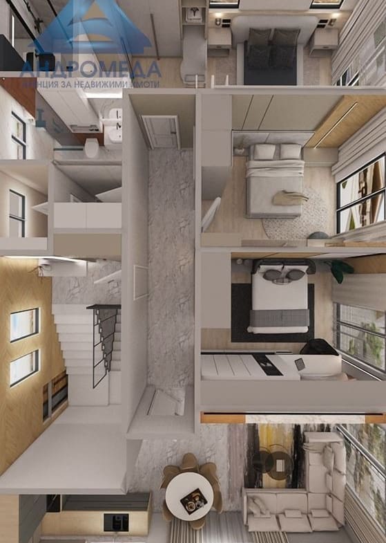 Нова къща с двоен гараж и двор гр.Плевен, ул.Трите бора - АКТ 15 до дни ! - 0