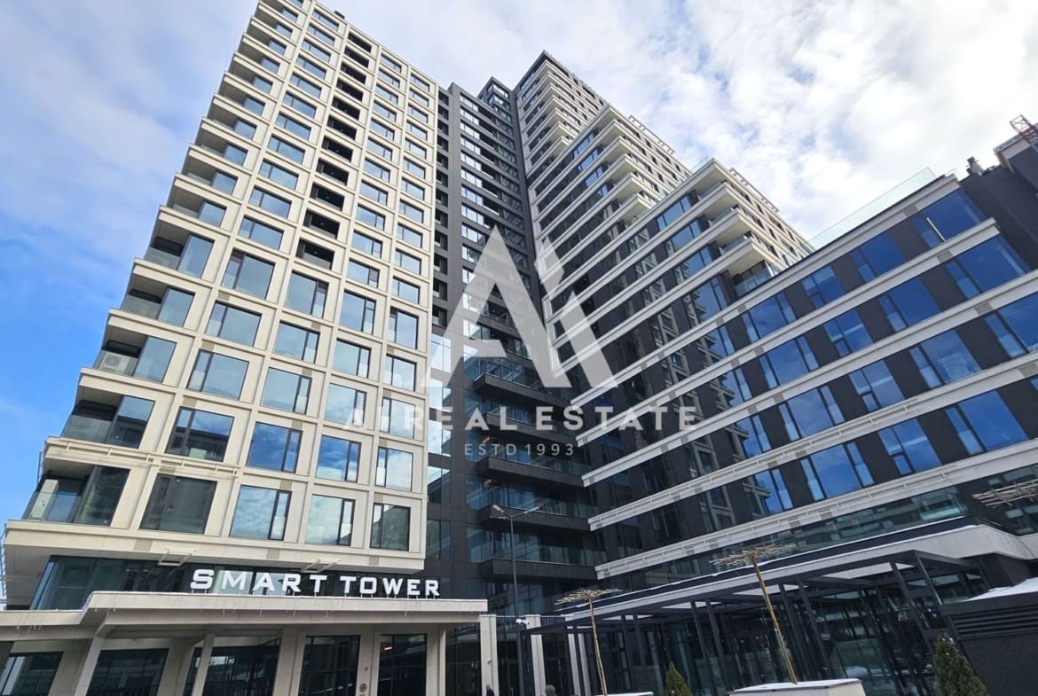 Тристаен апартамент в Smart Tower, София – петзвезден комфорт на 15-ти етаж с гледка към Витоша - 0