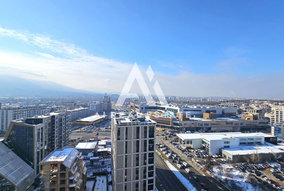 Тристаен апартамент в Smart Tower, София – петзвезден комфорт на 15-ти етаж с гледка към Витоша - 0