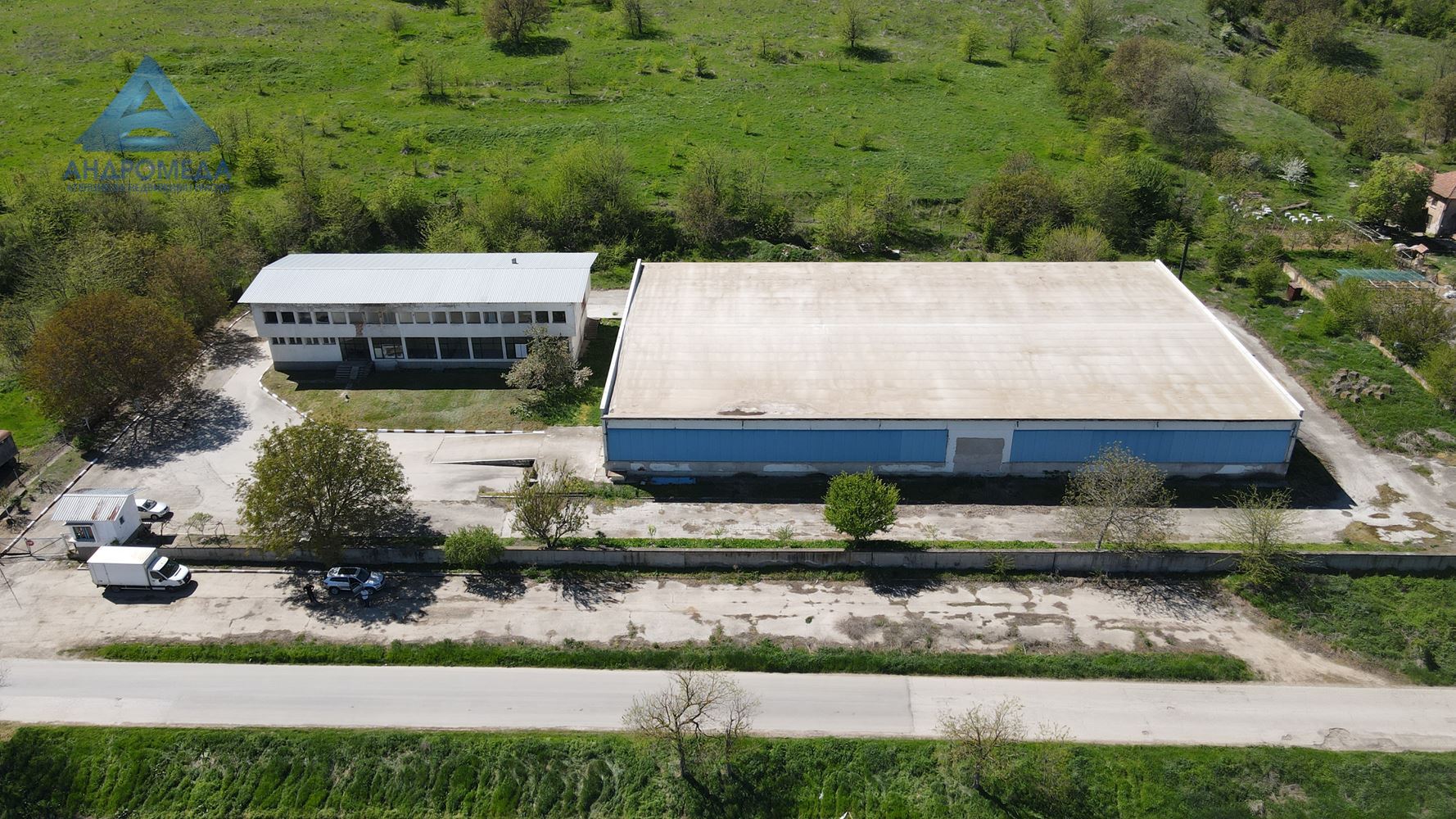 Производствено помещение - складова база, Склад, произв. помещения с.Бръшляница ! - 0