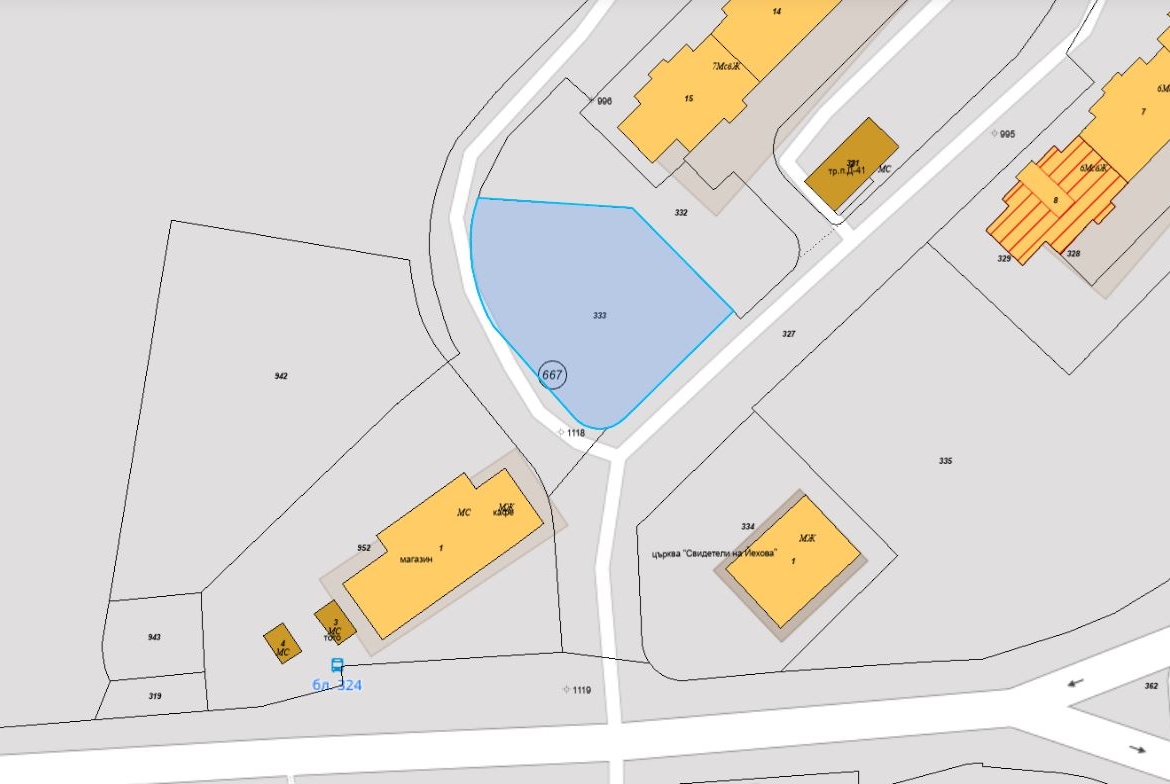 Парцел за продажба – ж.к. „Дружба 4“, гр. Плевен - 0