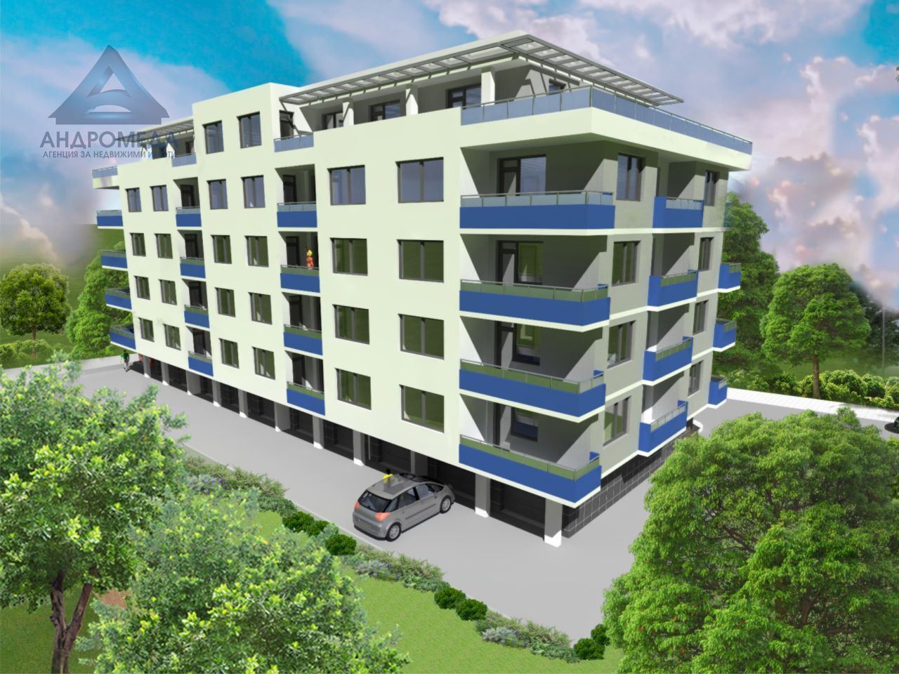 "Three hundred in the BILD A3 building, Storgozia residential area!"Note: The translation assumes "Тристаен" refers to a unit number or identifier within the building context. Adjustments might be necessary if additional context changes this interpretation. Тристаен в сграда БИЛД А3, ж.к.Сторгозия ! - 0