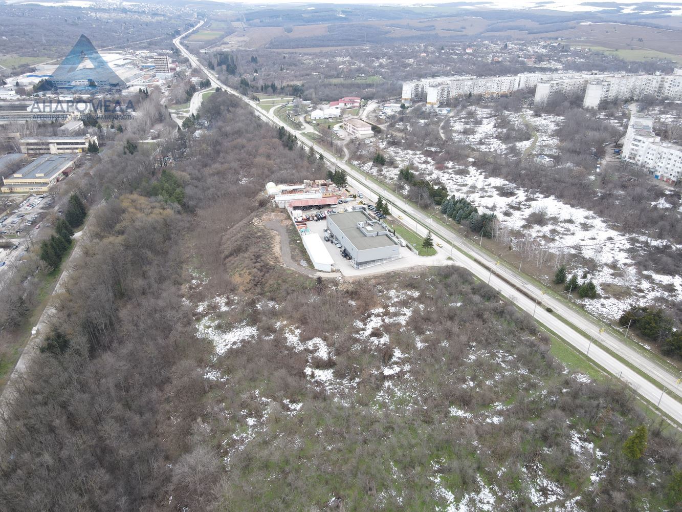 Парцел с ПУП и проект – входна артерия !-0 Парцел с ПУП и проект - входна артерия ! - 0