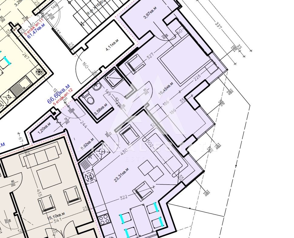Двустаен апартамент - Хаджи Димитър 62 - 0