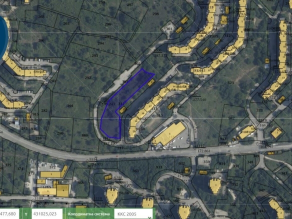 Парцел с лице на две улици Дружба 4 ! ПУП от 2019 ! - 0