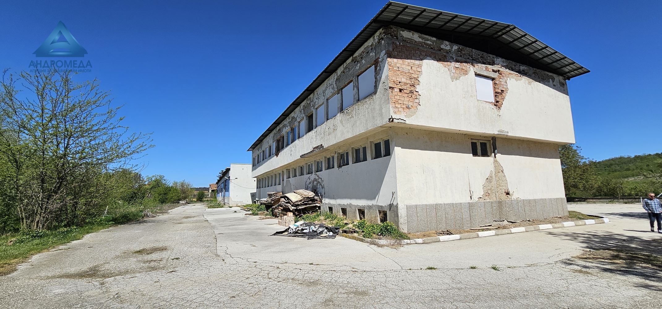 Производствено помещение - складова база, Склад, произв. помещения с.Бръшляница ! - 0