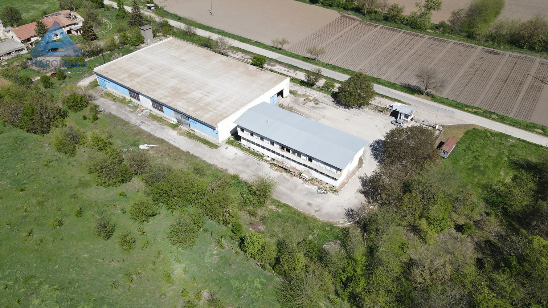 Производствено помещение - складова база, Склад, произв. помещения с.Бръшляница ! - 0