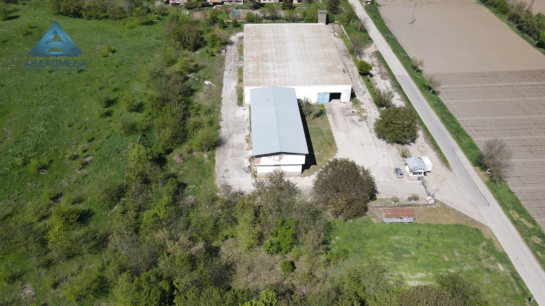 Производствено помещение - складова база, Склад, произв. помещения с.Бръшляница ! - 0