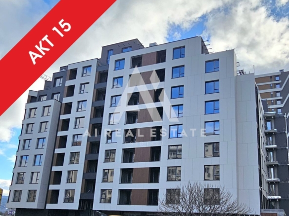 Двустаен апартамент с две покривни тераси до Бизнес парк София - вх. Б ап.29 - 0