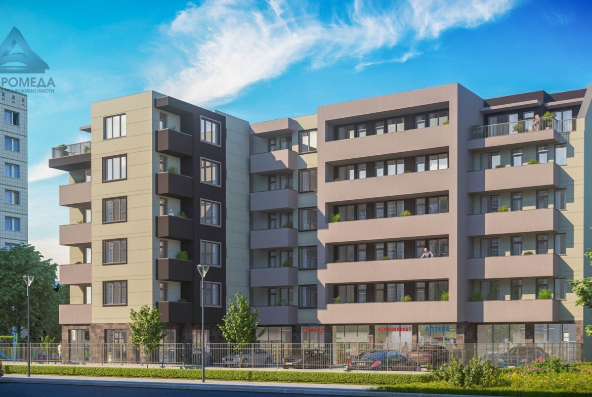 Тристаен в сграда Хармония - ж.к.Сторгозия с акт14! - 0