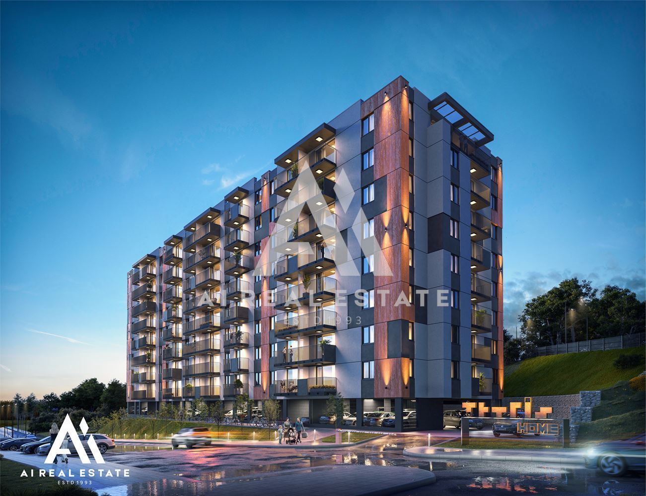 Two-room apartment - building „TETRIS“ - apt. B43 !-0 Двустаен апартамент - сграда „TETRIS“ - ап. Б43 ! - 0