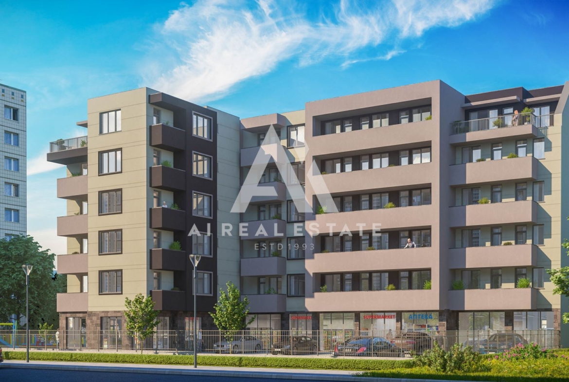 Двустаен апартамент в сграда "Хармония" - ап.А13 - 0