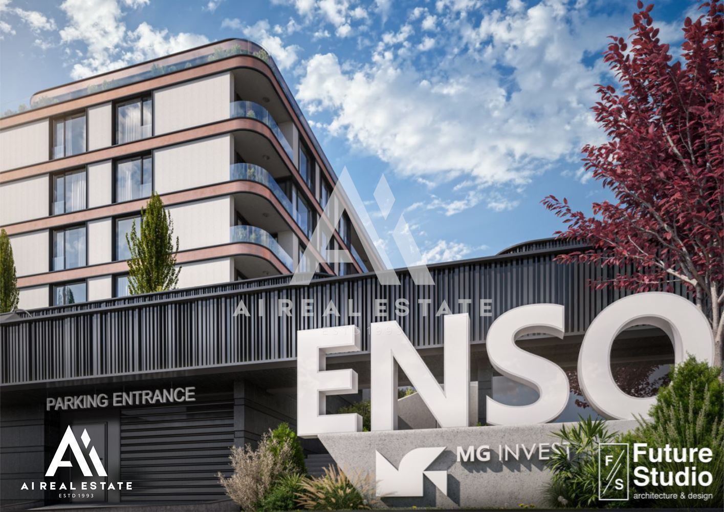 Studio - ENSO building - apt. B31 !-0 Студио - сграда ENSO - ап. Б31 ! - 0