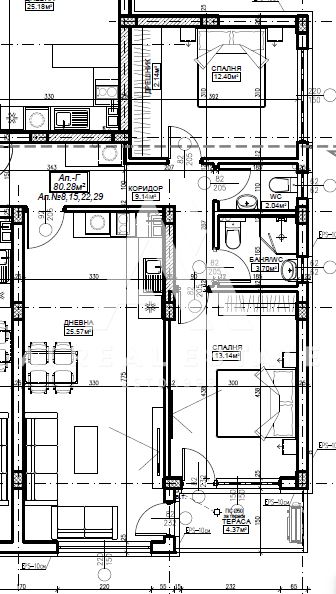 Тристаен в Саут Вю Резиденс - Дружба1 - 0