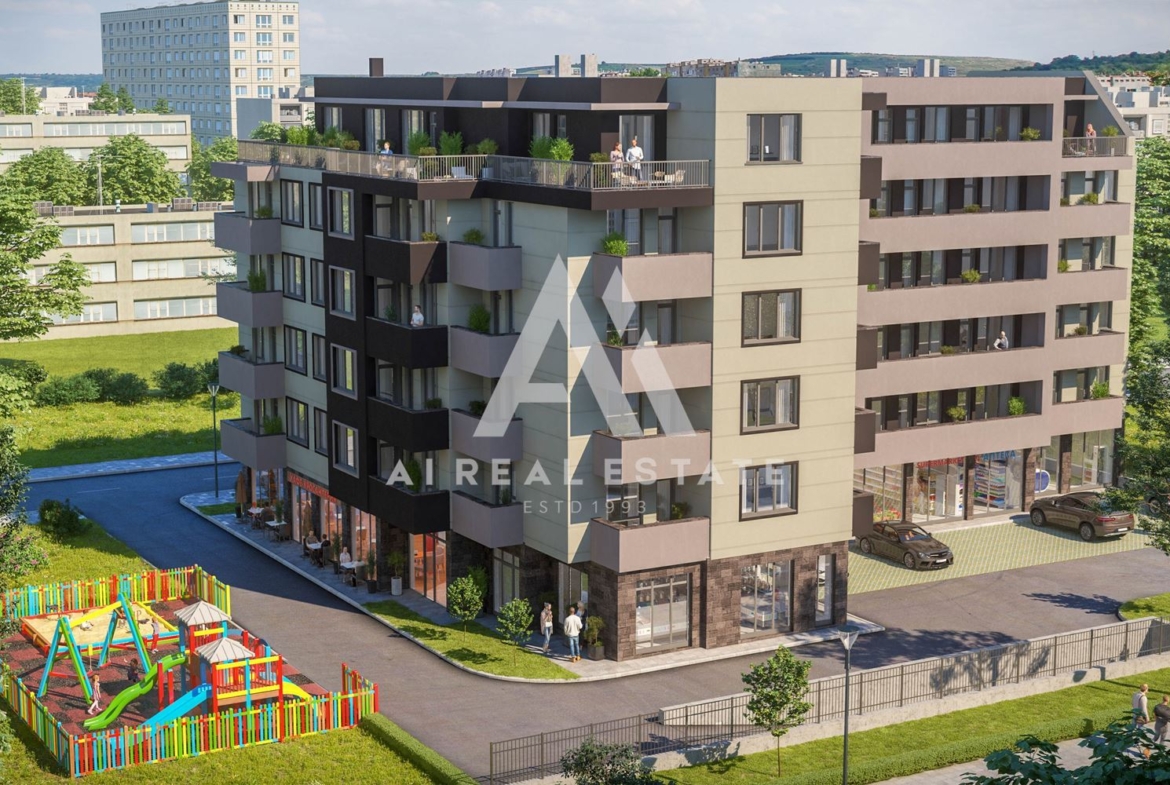 Двустаен апартамент в сграда "Хармония" - ап.А13 - 0