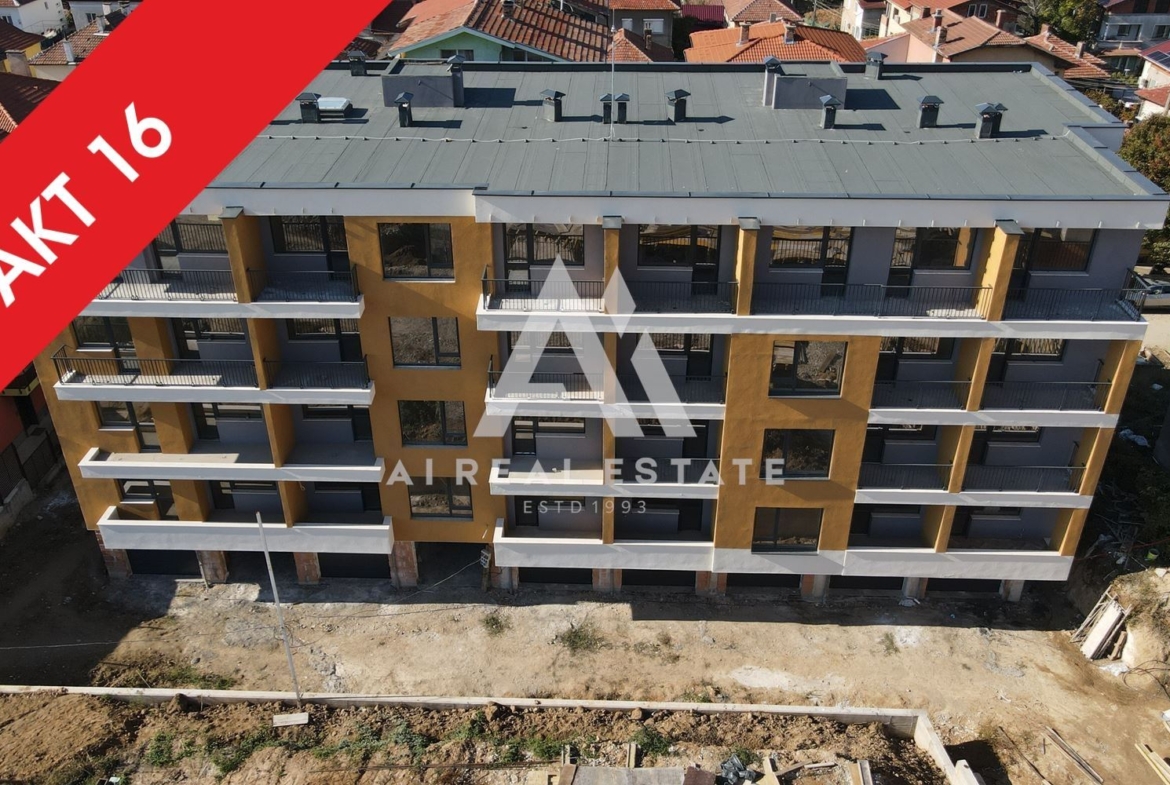 Двустаен апартамент в нова сграда с АКТ16 -до Медицински университет ! - 0