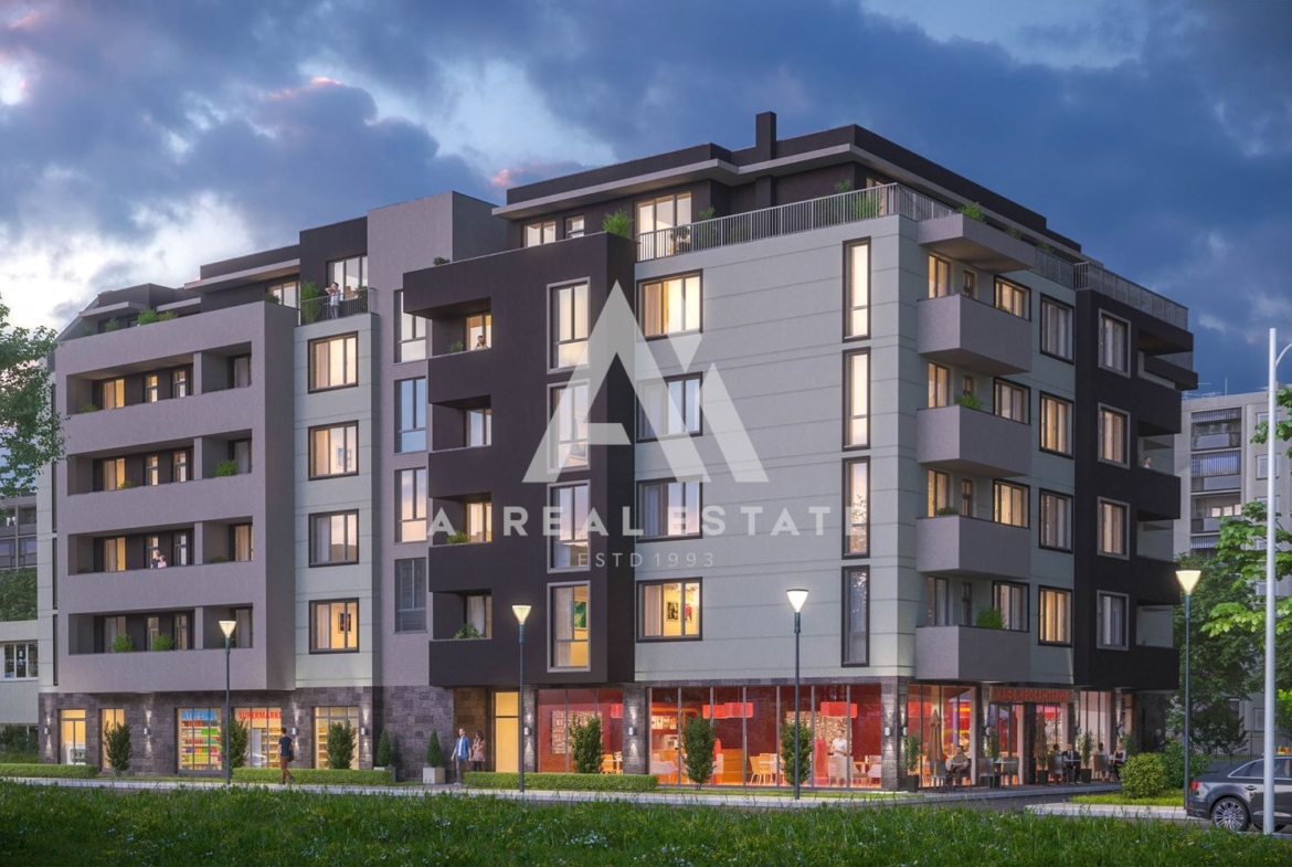 Двустаен апартамент в сграда "Хармония" - ап.А13 - 0