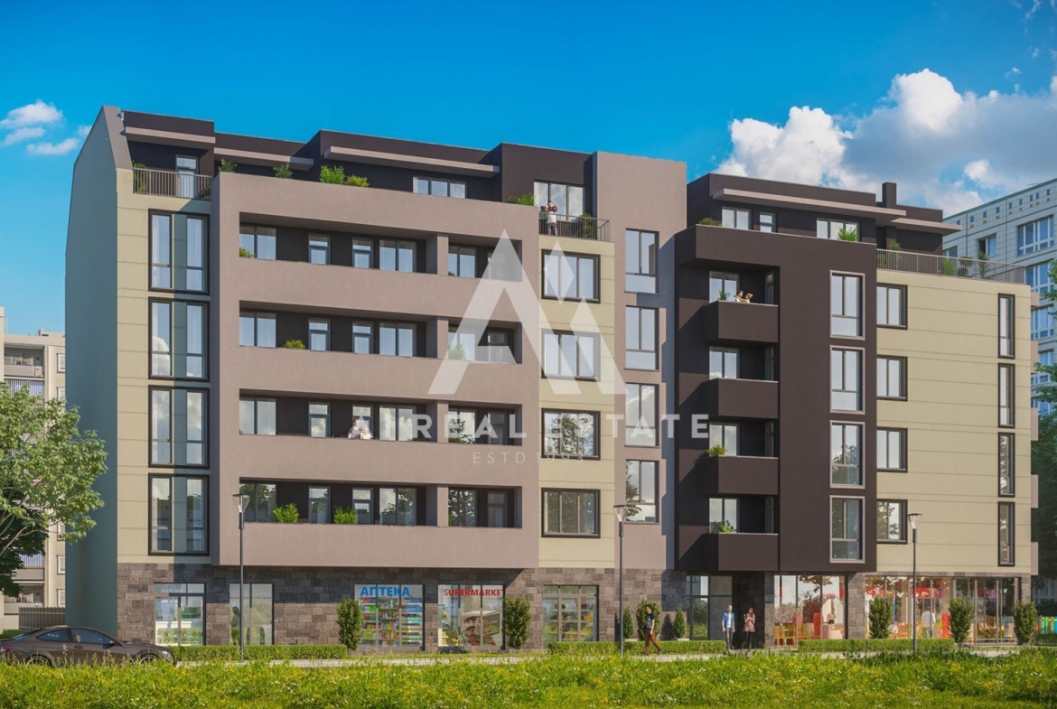 Двустаен апартамент в сграда "Хармония" - ап.А13 - 0