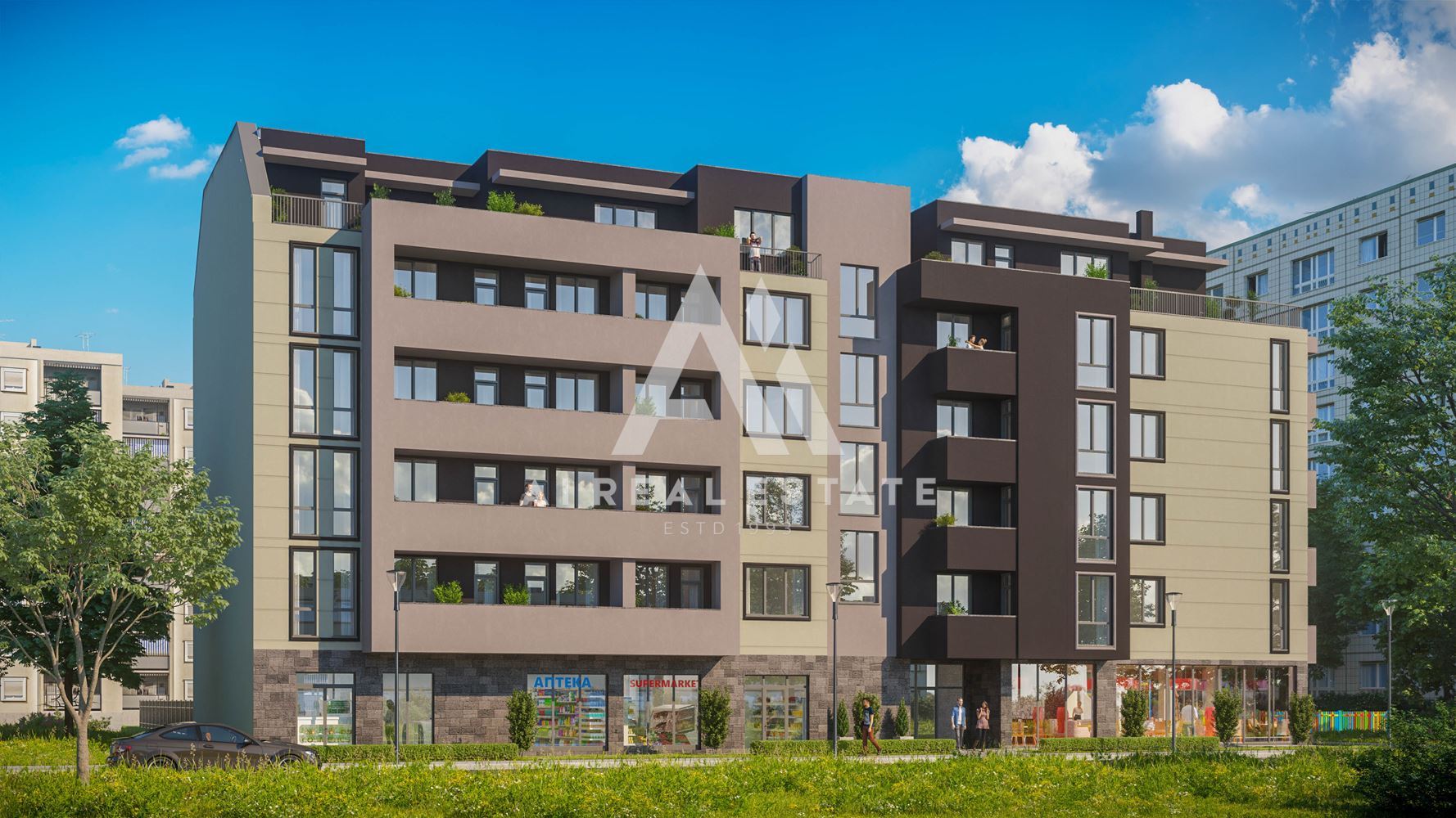 Двустаен апартамент в сграда "Хармония" - ап.А13 - 0